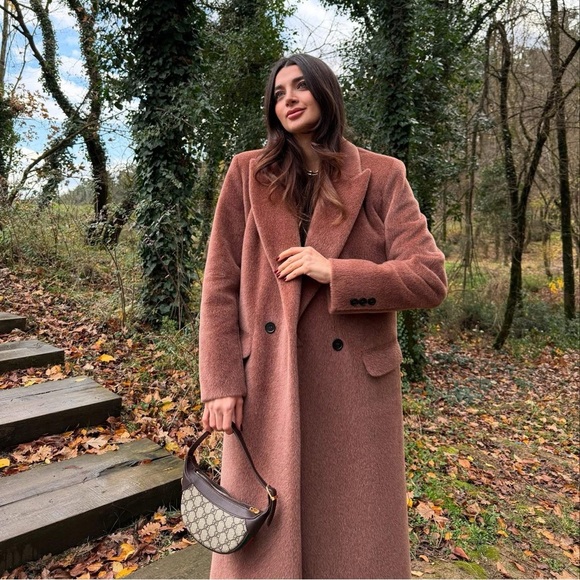 Jackets & Blazers - Luxury Wool-Blend Long Coat